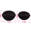 4 Pcs 2 Pairs Black Sponge Bump It Up Volume Hair Base Hair Pad Headwear Fluffy Hair Padding Insert Cushion Hairstyle Bum Maker Braid Hair Style Holder for Women Girls