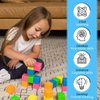 Glow in The Dark Magnetic Building Blocks (35 Pcs) – 1.38 in. Safe Toddler Blocks w/Manual & Travel Pouch - STEM Toys for Fine Motor Skills & Creativity - Ideal Toddler Educational Toys for Gifting