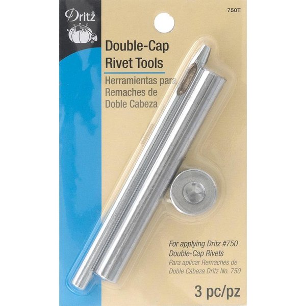 Dritz 750T Double-Cap Rivet Tools, Metal