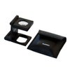 Binger BG801 10x Compact Metal Folding Magnifier Optical Glass Linen Tester
