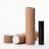 1.5 OZ Kraft Brown Paperboard Cosmetic/Lotion/Lip Balm/Deodorant Tubes (100)