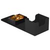Ultimate Guard Sidewinder 100+, Deck Box for 100 Double-Sleeved TCG Cards, Black, Magnetic Closure & Microfiber Inner Lining for Secure Storage