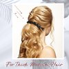 6 Pieces Banana Hair Clips Hair Comb Claw Hair Clincher Comb for Girls Women Thick Medium Hair, 4.13 Inch (Elegant Colors)