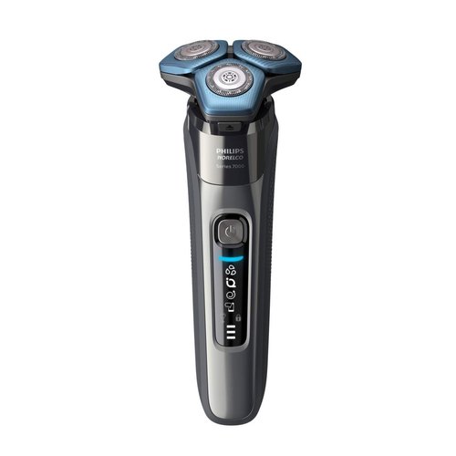 Philips Norelco Shaver 7100, Rechargeable Wet & Dry Electric Shaver with SenseIQ Technology and Pop-up Trimmer for Male S7788/82