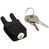 Racktime Unisex_Adult Schloss Secure-it Lock, Black, Standard Size