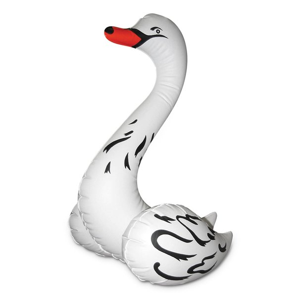 Poolmaster 81430 Floating Swimming Pool Backyard Décor, 28-Inch, Swan