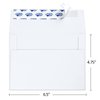 ValBox 100 Qty A6 Envelopes Self Seal 6.5 x 4.75" White Kraft Paper Invitation Envelopes for 4x6 Cards, Photos, Invitations, Weddings, Baby Shower, Birthday, Announcements, RSVP (A6)