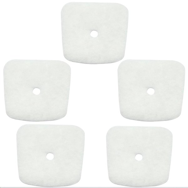 5 Pieces Replacement Air Filter for Mantis 7222 7222E 7222M 7225 7230 7234 7240 7920 7924 Tiller Cultivator