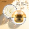 Anti Aging Face Cream Moisturizer, Firming Facial Cream with Retinol and Hyaluronic Acid & Vitamin C for Wrinkles Fine Lines, Organic Face Moisturizer for Dry Skin Care, Day and Night Face Lift Cream 50ML