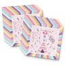 Pink Tribal Boho Girl Birthday Party Supplies Set Plates Napkins Cups Tableware Kit for 16