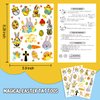 34 Metallic Glitter Styles Easter Temporary Tattoos for Kids, Easter Eggs Decorations Party Supplies Favors, Easter Gifts Tattoos Stickers for Boys and Girls (2 Sheets)