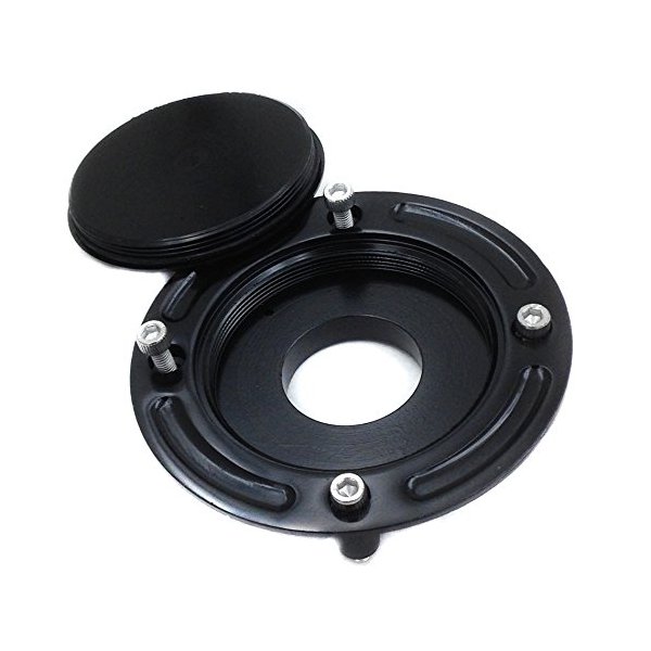 XKH- Motorcycle Black Keyless Gas Cap Twist Off Fuel Tank Cap For 1997-2003 Suzuki GSX-R 600/ 1996-2003 GSX-R 750/ 2001-2002 GSX-R 1000/ 1999-2007 Suzuki Hayabusa/ SV 650/ TLR 1001R