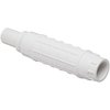 Spears S118 Series PVC Pipe Fitting, Repair Coupling with EPDM O-ring, White, 3/4" Spigot x 3/4" Socket