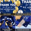We Appreciate You Decorations Blue and Gold, Thank You For All You Do Backdrop Employee, Thank You Appreciation Decorations Banner Teacher Doctor Graduation Appreciation Party Supplies Decor