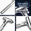 All Metal Safety Hammer with Window Breaker and Seatbelt Cutter, Aluminum Alloy Life Saving Emergency Escape Tool for Car (1pc)