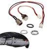 GLDYTIMES Hoverboard Charging Port Replacement (3 Prong 3 pin) for Hover-1 swagtron TOMOLOO Segway Smart Self-Balancing Electric Scooter etc. (3 Prong 3 pin 2 Wires)