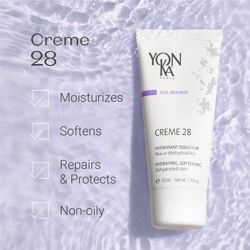Yon-Ka Creme 28 Face Cream (50ml) Hydrating Moisturizer for Dry Skin, Luxurious Non-Oily Treatment with Vitamins and Botanicals, Paraben-Free