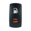 Laser Backlit Orange Rocker Switch Fuel Pump 20A 12V On/Off LED Light STV Motorsports