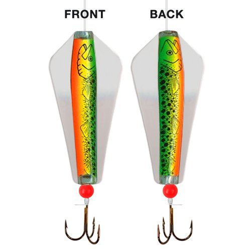 Tom's Taz Lures 047 Fire Tiger - 20 gram Tasmanian Devil Fishing Lure