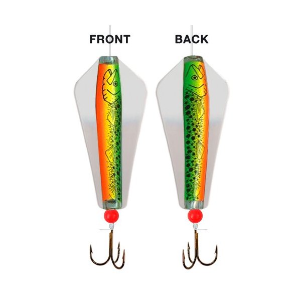 Tom's Taz Lures 047 Fire Tiger - 20 gram Tasmanian Devil Fishing Lure