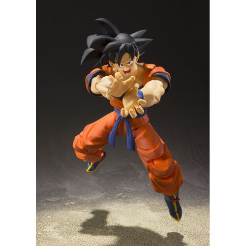 TAMASHII NATIONS - Dragon Ball Z - Son Goku -A Saiyan Raised on Earth-, Bandai Spirits S.H.Figuarts Action Figure