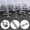 1080pcs Screws Bolts and Nuts and Washers Assortment Set, Metric M4 M3 M2 Stainless Steel Hex Socket Head Cap Screws Kit, Assorted Machine Screws Nuts and Bolts with Washers