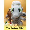 SixthLeafClover Chef Merfle Dragon 13" Cute Soft Stuffed Plush Toy Animal, Adorable Gift
