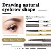 3 Different Eyebrow Pencils,Creates Natural Looking Brows Easily And Lastes All Day,3-in-1:Eyebrow Pencil *3;Black #-0803096