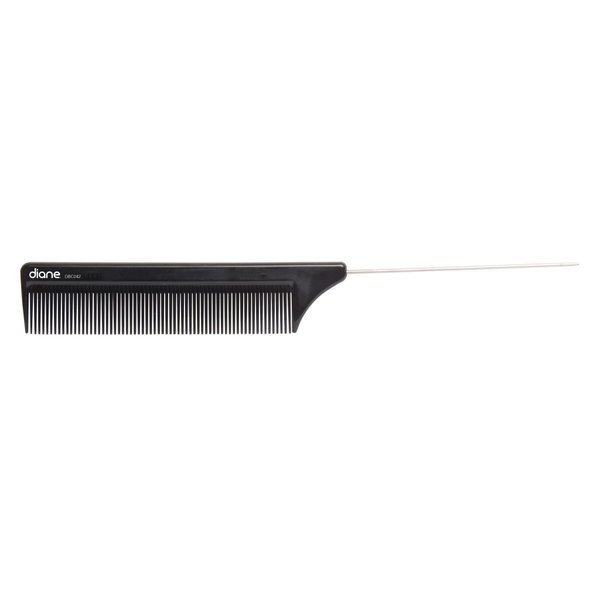 Diane Ionic DDBC042bc042 Anti-Static Pin Tail Comb, Black, 12 count