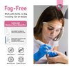 SAVILAND Nail Face Mask for Nail Drill: Salon Clear Visibility & Comfortable Wear Full Face Mask Splash Resistant Quicker DIY Nail Art Tools for Nail Artists Enthusiasts Technicians Salon Studio