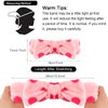 WHAVEL 9 Pack Pink Spa Headband for Washing Face, Makeup Headband Skincare Headbands Face Wash Headband Fluffy Hair Band for Washing Face (B. Pink pattern)