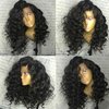 Fushen hair Short Lace Front Wigs Full Lace Brazilian Virgin Wigs (18 inch with 150% density, Lace Front Wig)
