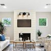 Eietonte 3-Light Vanity Light Fixture, Industrial Black Wall Sconce Light Fixture, Farmhouse Bathroom Wall Lighting for Over Mirror, E26 Base Wall Lamp for Bathroom Bedroom Hallway (Bulb Not Included)