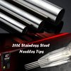 40pcs Tattoo Cartridge Needles, Urknall Tattoo Needles Mixed 3RL 5RL 7RL 9RL Round Liner Cartridge Needles