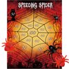 MIAHART Halloween Party Games Throw The Spider On The Web with XL Halloween Poster and 2 Sticky Spiders Family Game