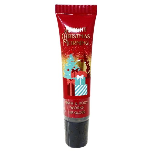Generic Bath and Body Work Bright Christmas Morning Lip Gloss Value Pack - Lot of 2, red
