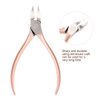 Rotekt Rose Gold Nail Art Decorations Picker Rhinestone Remover Nail Cutter Scissors Manicure Tools