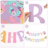 Ice Cream Birthday Party Decorations Ice Cream Party Birthday Banner Happy Birthday Banner Sign for Girls 1st 2nd 3rd Ice Cream Banner Sweet Bunting Garland Summer Birthday Party Supplies