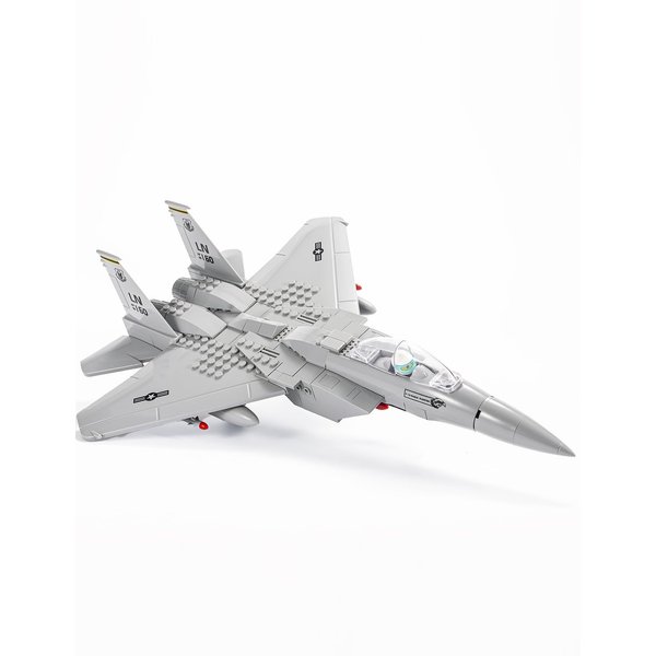 SEMKY Military F-15 Eagle Fighter Jet Air Force Building Block Set (262 Pieces) Toys Gifts for Military Fans and Kid