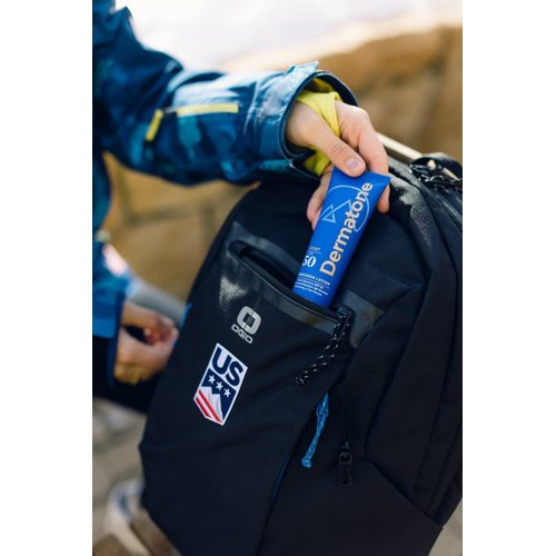 Dermatone Sport Sunscreen Lotion SPF 50 | Water Resistant (80 min), Oxybenzone and Octinoxate Free Sunscreen for Body and Face | Moisturizing Broad Spectrum UVA/UVB Protection SPF Lotion | 3oz