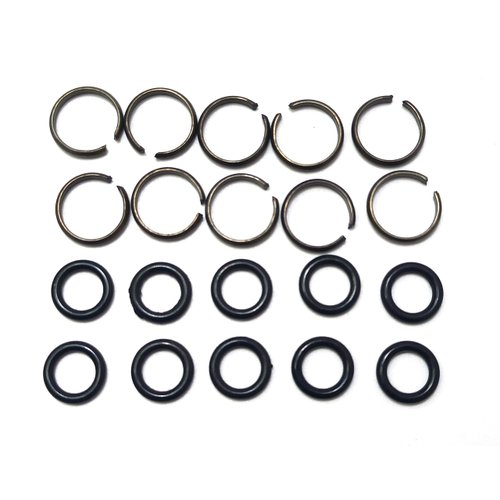10 sets of 1/2" Impact Wrench Socket Retainer rings with O-ring,Impact Wrench Tool Parts and Accessories，impact friction ring,hog ring,O-ring Square Drive Socket Retainer Ring