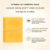 Neutriherbs Turmeric Soap for Face & Body(5.29 oz / 1 Bar),Brightening Vitamin C Soap Bar for Acne, Uneven Skin Tone, Cleansing Natural Soap