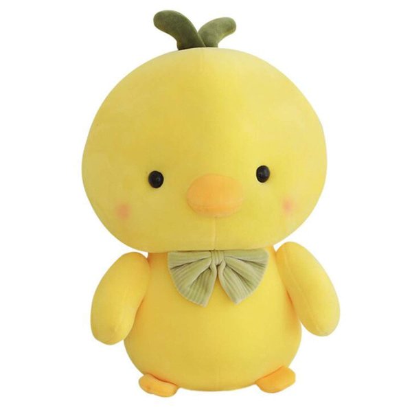 Ruzucoda Plush Chick Stuffed Animal Toys Cuddly Soft Dolls Gifts Home Office Decorations Yellow 8 Inches