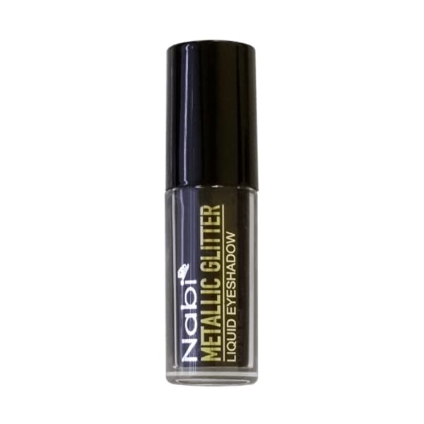 Metallic Glitter Liquid Eyeshadow - Black