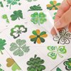 HOWAF St. Patrick's Day Temporary Tattoos, 96 Pieces Irish Tattoo Stickers with Shamrock Clover Irish Flag Patterns for Kids Gift Favors, Body Face Temporary Tattoos for Irish Party Decorations