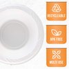PLASTICPRO 100 Count Disposable 5 ounce White Plastic Dessert Bowls