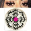 DAODER Lashes False Eyelashes 20MM Dramatic Look Faux Mink Wispy Long Fake Eye Lashes Pack for Women Daily Makeup 7 Pairs (6D 25mm Lashes)