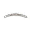 dogIDs Custom Personalized Stainless Steel Rivet-On Dog Collar Nameplates - for 1 Inch Wide Collars