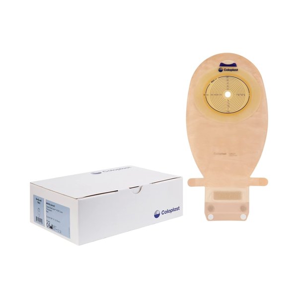 SenSura Colostomy Pouch Drainable 0.375 to 3" Stoma 11.5"L 1pc System Opaque 15821, 20 Ct