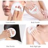 WY LIGHTING LEVEL 4pcs Powder Puff, 4.33’’ Setting Powder Puff Makeup Powder Puff, Powder Puff for Body Powder, Powder Puffs for Face Powder, Soft Powder Applicator for Loose Powder Pressed Powder